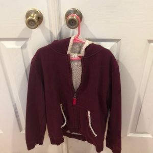 Lands’ End kids zip up jacket